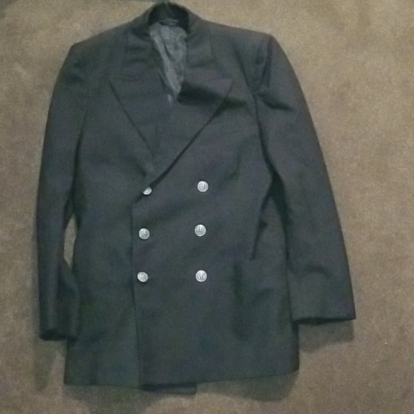 Black military vintage coat - Picture 5 of 7
